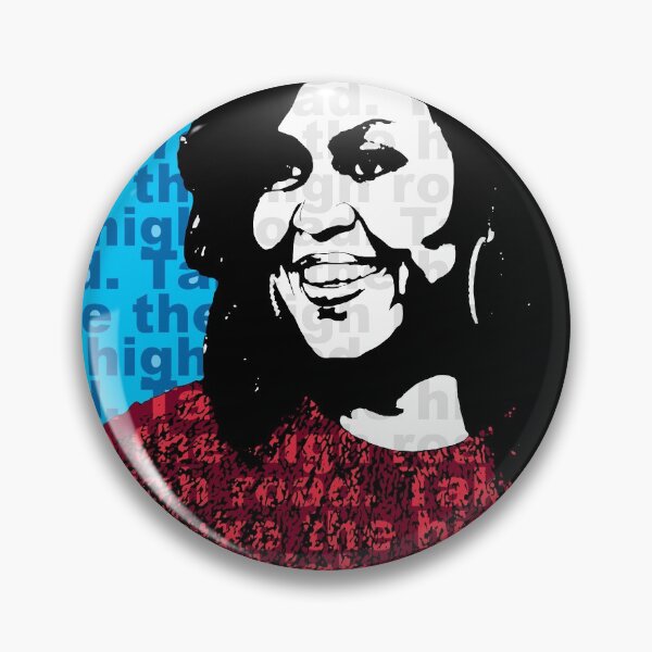 Artikelvorschau, Michelle Obama Nehmen Sie die High Road entworfen und verkauft von candhdesigns.