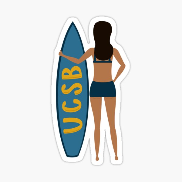 Item preview, UCSB Surfer Girl designed and sold by kaitlynlee10.