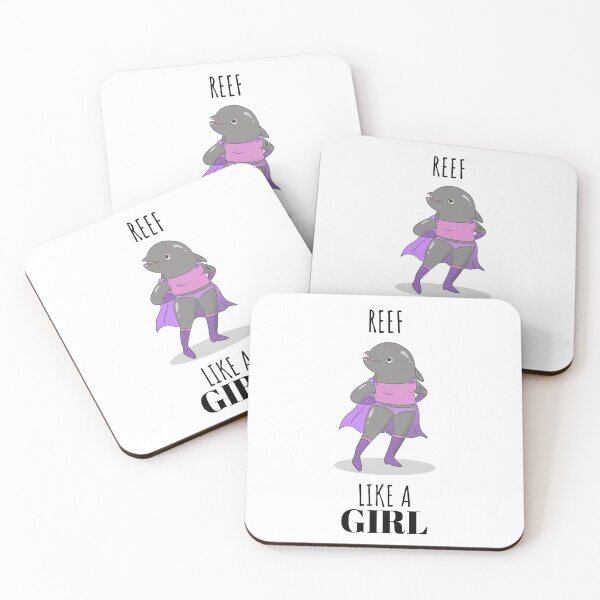 Item preview, Reef Like a Girl designed and sold by LadySaltwater.