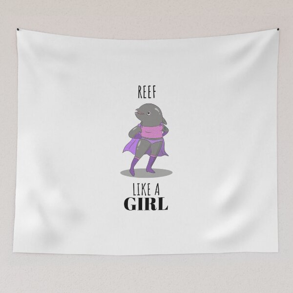 Item preview, Reef Like a Girl designed and sold by LadySaltwater.