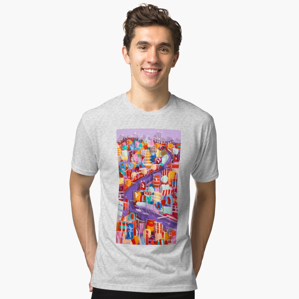 Item preview, Tri-blend T-Shirt designed and sold by sabafas.