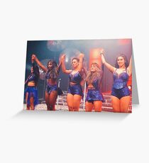 Tarjeta de felicitación fifth harmony live