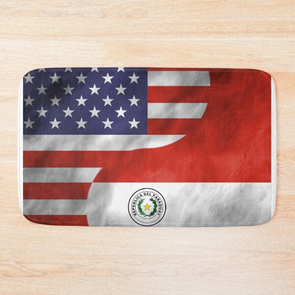 Item preview, USA and Paraguay Dual Flag Yin Yang Combination designed and sold by ockshirts.
