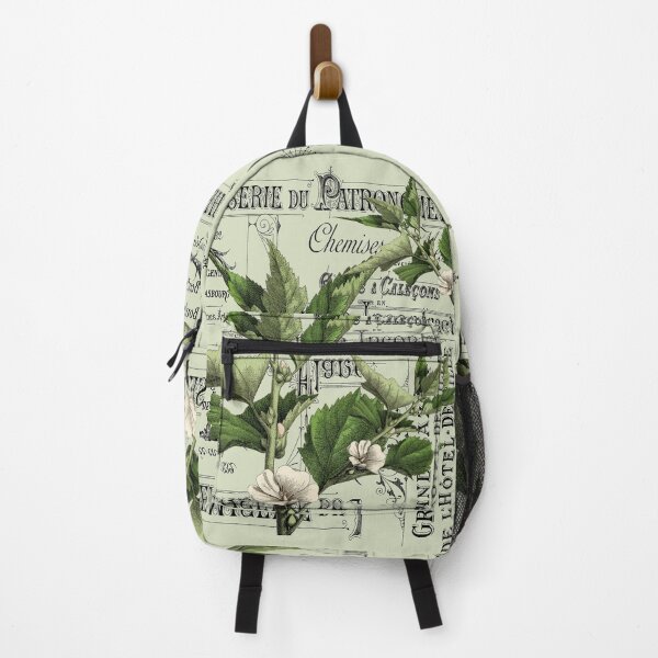 Item preview, dark academia leaf wildflower french country designed and sold by LEILA ART SPACE.