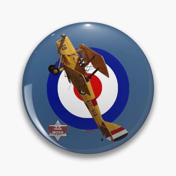 Item preview, RAF Roundel & Motif -Tiger Moth VH-DHA 20181021 designed and sold by muz2142.
