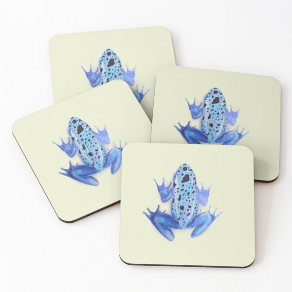 Item preview, Blue Poison Dart Frog designed and sold by ErinKArtist.