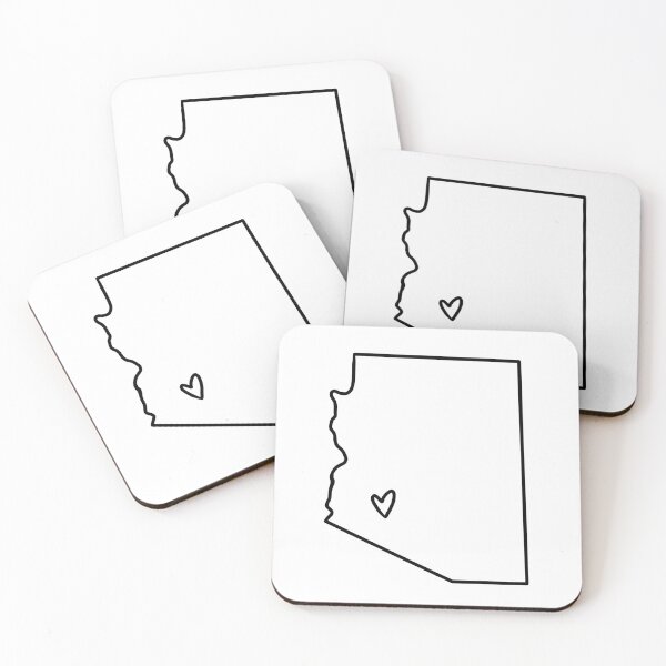 Item preview, Arizona Heart designed and sold by SouthSoundArts.