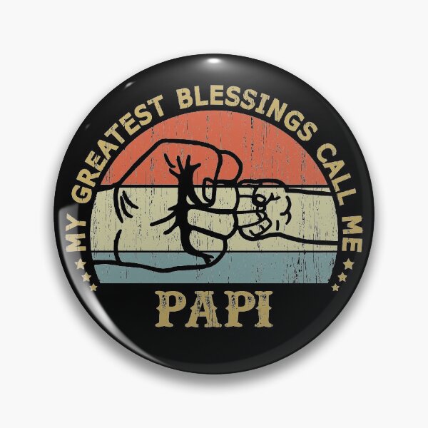 Item preview, My Greatest Blessings Call Me Papi - Gift for Papi Grandpa Fathers Day Gift designed and sold by nana1099.