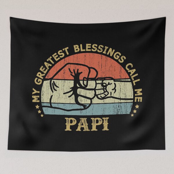 Item preview, My Greatest Blessings Call Me Papi - Gift for Papi Grandpa Fathers Day Gift designed and sold by nana1099.