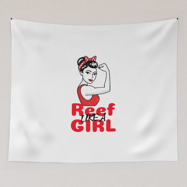 Item preview, Reef Like a Girl designed and sold by LadySaltwater.