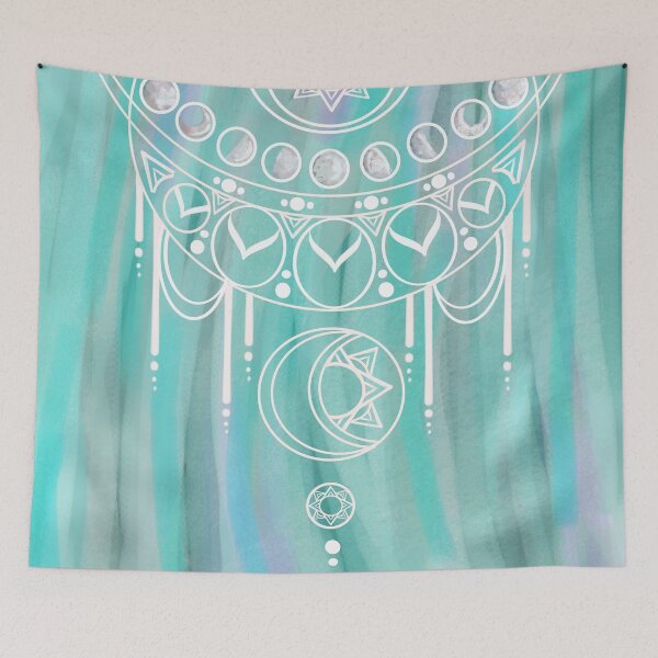 Item preview, Moon Mandala designed and sold by CraftySpriggan.