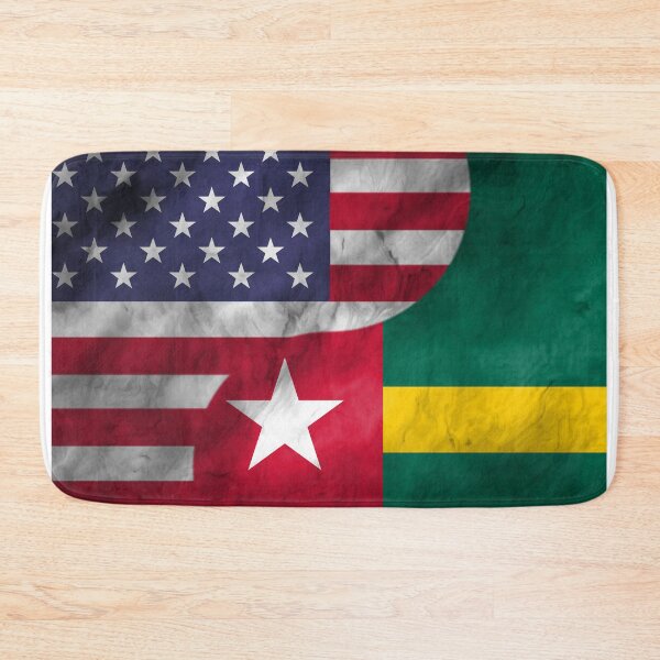 Item preview, USA and Togo Dual Flag Yin Yang Combination designed and sold by ockshirts.