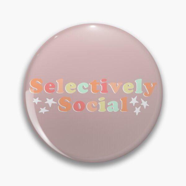 Item preview, Selectively Social Rainbow Design designed and sold by itsnyahb.