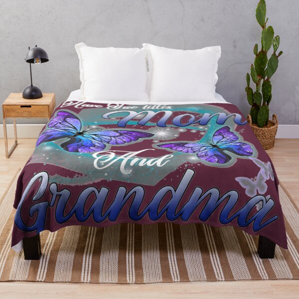 Item preview, Butterfly mom grandma colorfull designed and sold by linhkaphung.