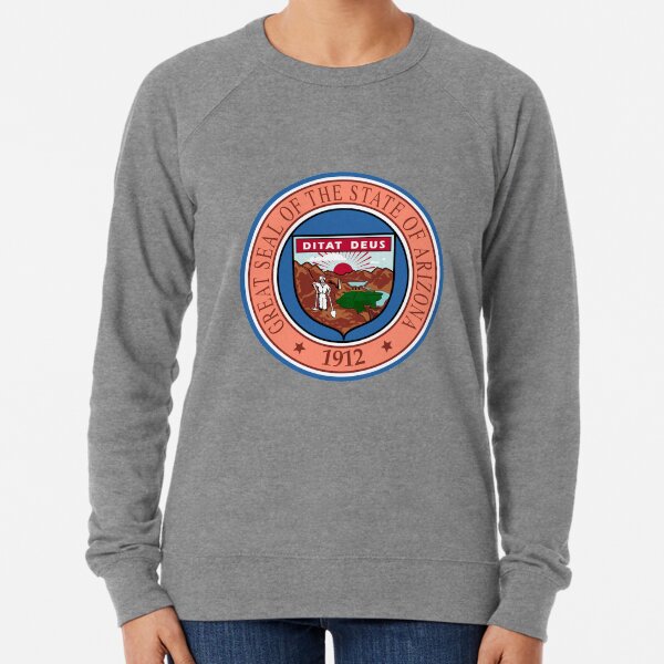 Arizona AZ Official State Seal Lightweight Sweatshirt