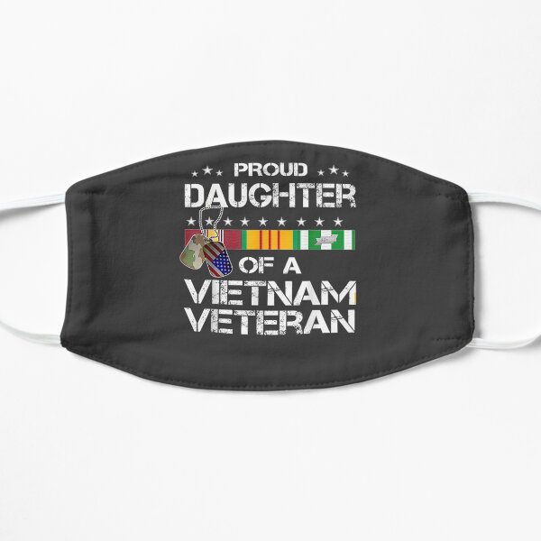 Tochter eines Vietnam-Veteranen Ich bin stolz auf meinen Vater Flache Maske