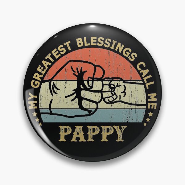 Item preview, My Greatest Blessings Call Me Pappy - Gift for Pappy Grandpa Fathers Day Gift designed and sold by nana1099.