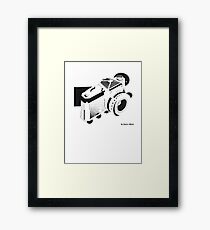 Studio Class Abstract Camera Framed Print