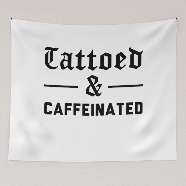 Item preview, Coffee and Tattoos, Ink & Caffeine addicts, Tattoed & Caffeinated Gift designed and sold by fourstripes.