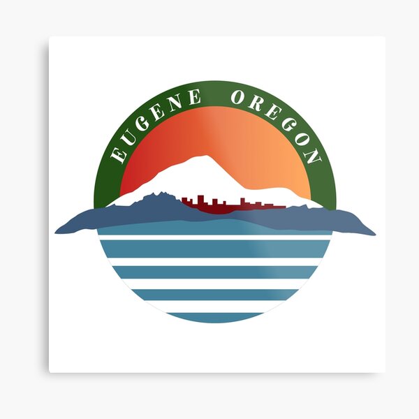 Eugene Oregon Metal Prints Redbubble