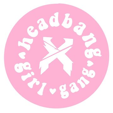 Vorschaubild zum Design Headbang Girl Gang von discochildshop