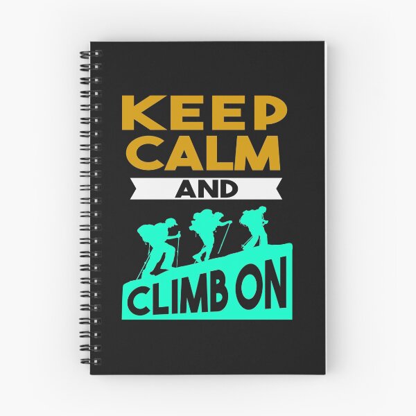 Item preview, Keep Calm and Climb on Mountaineer Mountain designed and sold by losttribe.