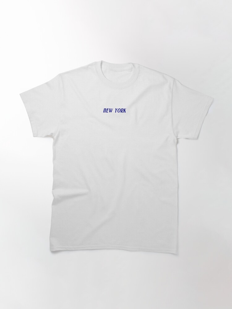 Thumbnail 3 of 7, Classic T-Shirt, NEW YORK || design, sticker, t shirt designed and sold by mass-stickers.
