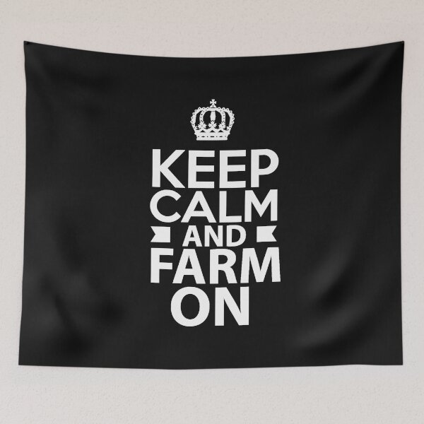 Item preview, Keep Calm and Farm On  Farming Farmer Gift designed and sold by losttribe.