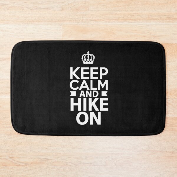 Item preview, Keep Calm and Hike On  Hiking Hiker Camping designed and sold by losttribe.
