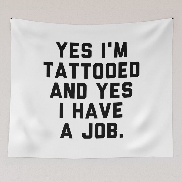 Item preview, Yes I`m Tattooed, and yes, I have a Job Gift designed and sold by fourstripes.