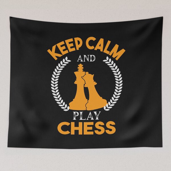 Item preview, Keep calm and play chess player designed and sold by losttribe.
