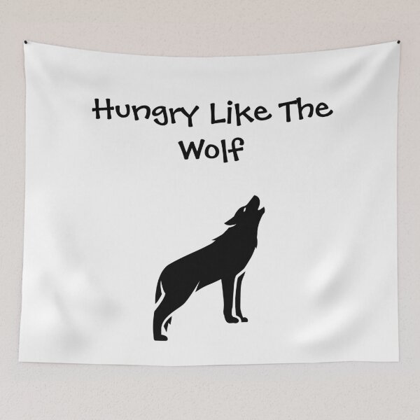 Item preview, Hungry Like the Wolf designed and sold by The Poette.