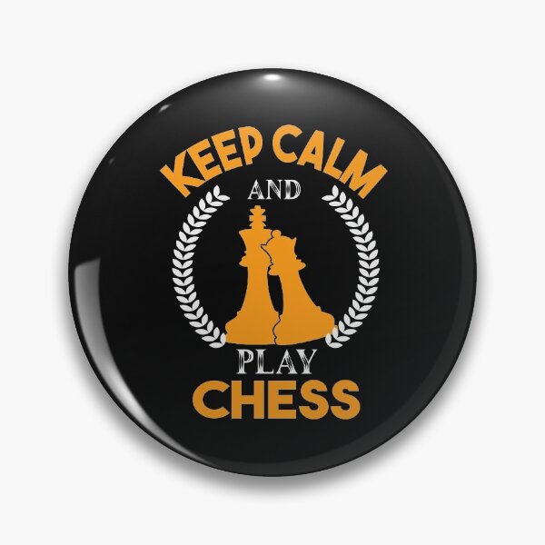 Item preview, Keep calm and play chess player designed and sold by losttribe.