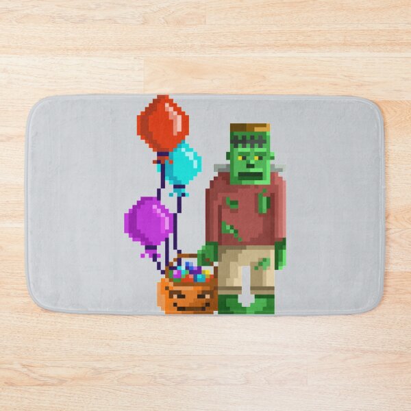 Item preview, Pixelated Trick or Treat Frank designed and sold by HopeDetour.