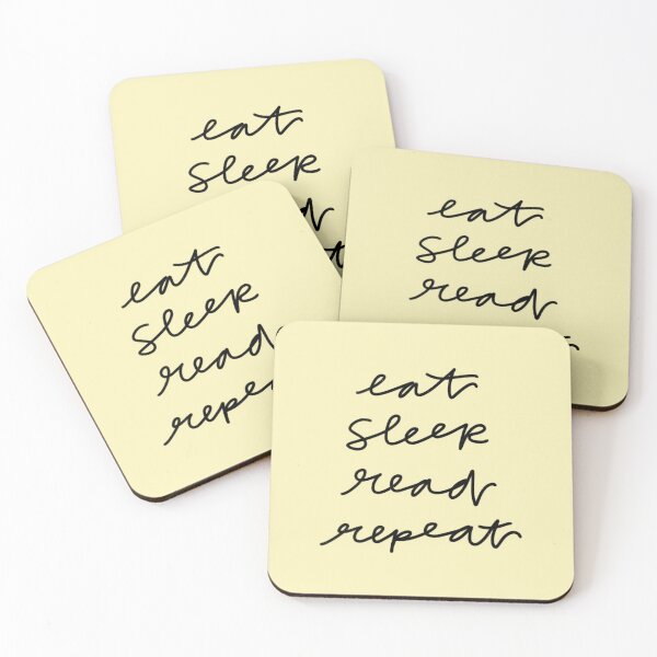Item preview, Eat Sleep Read Repeat designed and sold by Mazie Kate.