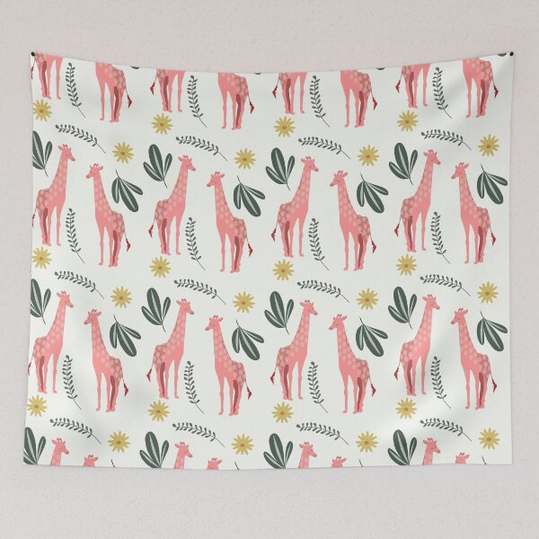 Item preview, Pink Giraffes designed and sold by PaintingbyAgnes.