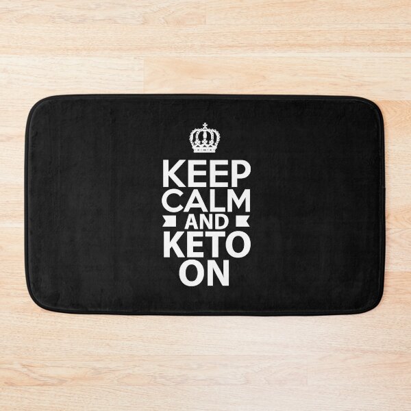 Item preview, Keep Calm Keto On Ketogenic Diet Low Carb designed and sold by losttribe.