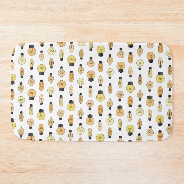 Item preview, Lightbulbs Pattern designed and sold by Thyme & Space Design.