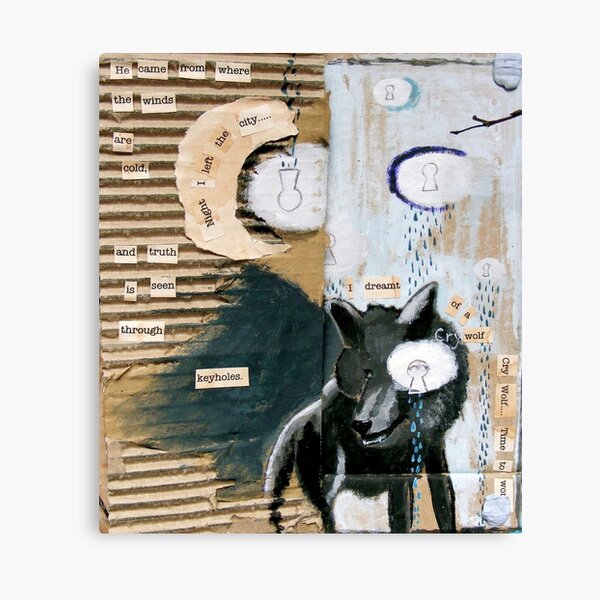 Cry Wolf Canvas Print