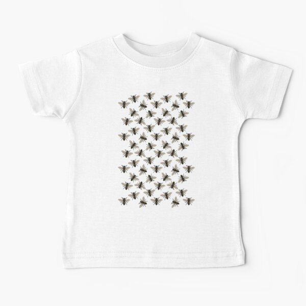 Honey Bee Pattern | Bees | Bee Patterns | Honey Bees | Vintage Bees | Baby T-Shirt