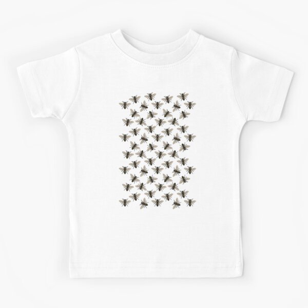 Honey Bee Pattern | Bees | Bee Patterns | Honey Bees | Vintage Bees | Kids T-Shirt