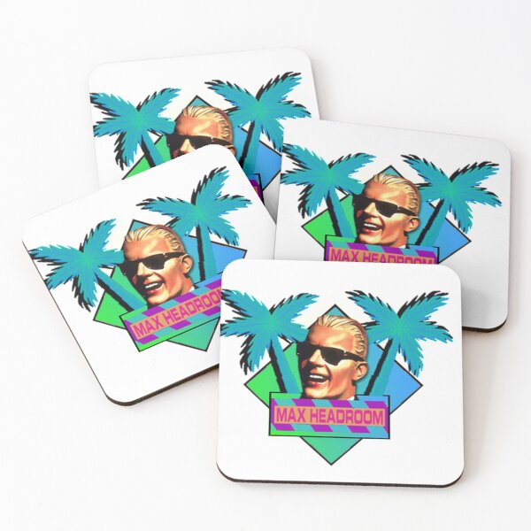 Item preview, Max Headroom Retrowave 80s Miami designed and sold by Ratch2929.
