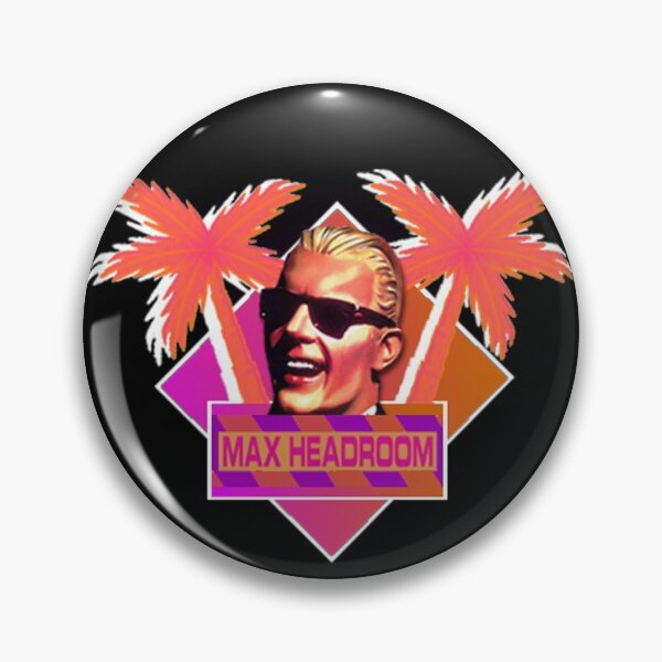 Item preview, Max Headroom Retrowave 80s Miami designed and sold by Ratch2929.