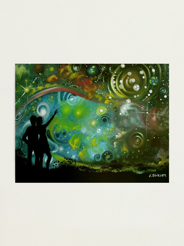 Alternate view of Cosmic Love Photographic Print