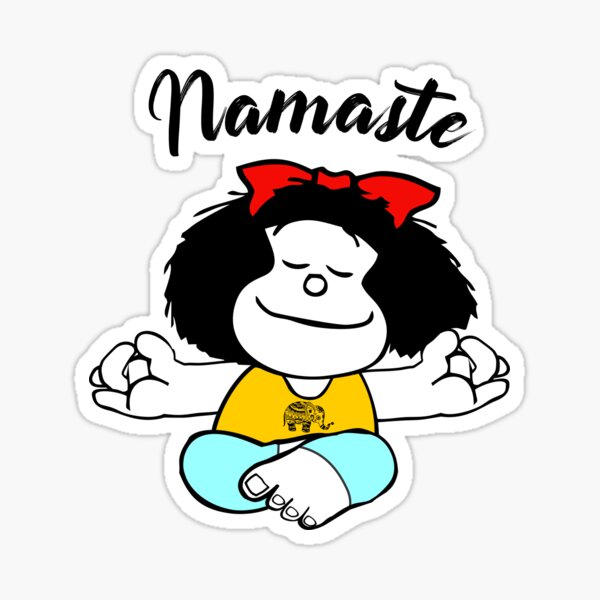 Item preview, Mafalda Namaste designed and sold by Julio Aburto.