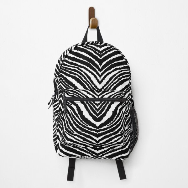 Item preview, Black and White Zebra Print Retro Pattern designed and sold by coverinlove.