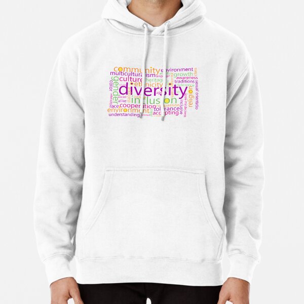 URevolution Justice Equity Diversity Inclusion Hoodie Black / L