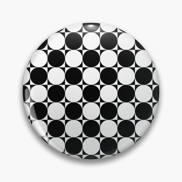 Item preview, Black and White Circles Pattern designed and sold by Orchyd.