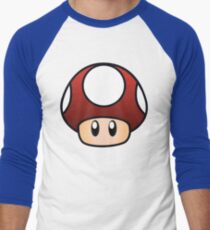 Super Mario Mushroom Men's Baseball Âľ T-Shirt