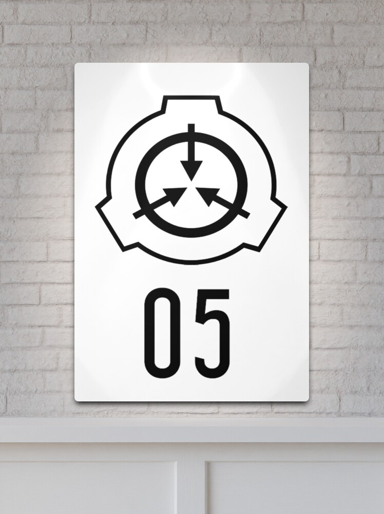 SCP Foundation Logo Transparent Metal Print for Sale by Omnavis